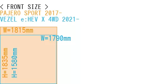 #PAJERO SPORT 2017- + VEZEL e:HEV X 4WD 2021-